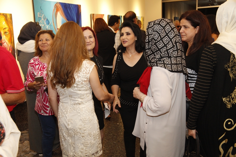 Opening of Nina Taher's Solo Exhibition 'Woman'